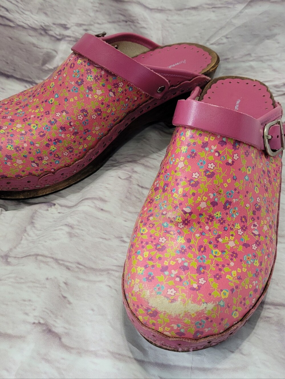 Swedish Wooden Clogs Women's EU size 38 By Hanna Andersson